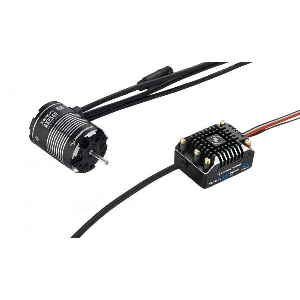 Hobbywing XeRun FOC Waterproof Sensored Brushless ESC with 1800kV AXE540 Motor