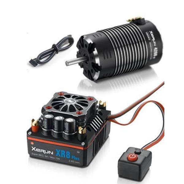 XERUN XR8 1/8 ESC (2S-6S) & G2 4274SD 2250KV Sensored Motor Combo
