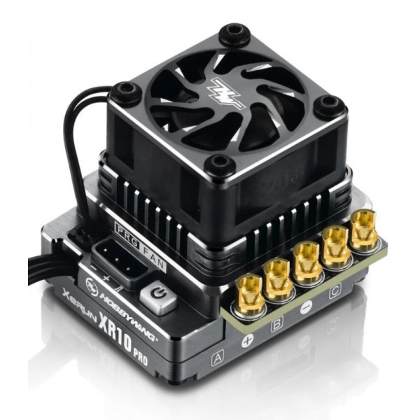 Hobbywing Xerun XR10 Pro G2, 160Amp Brushless ESC, Elite Edition, Midnight Silver