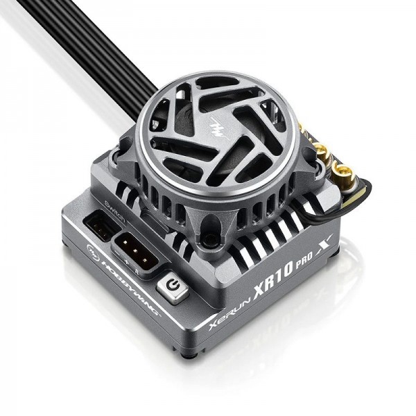 Hobby Wing Xerun XR10 Pro G3X 1/10 Sensored Brushless ESC, Titanium Grey (160A)