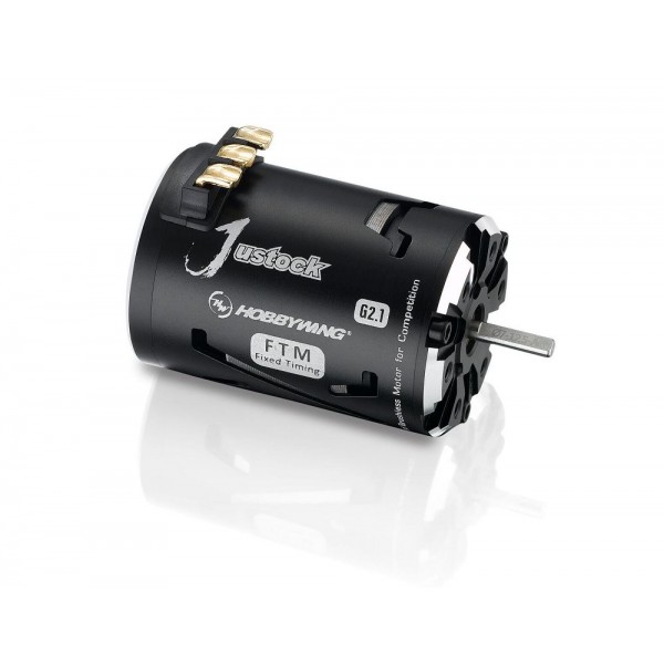 Hobbywing XeRun Justock 3650 SD G2.1 Sensored Brushless 2050kv Motor, 21.5T