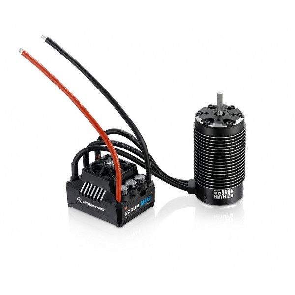Hobbywing 4985SL 1/7 1650kV Motor & Ezrun MAX6 V3 Sensorless Brushless ESC (3S-6S)