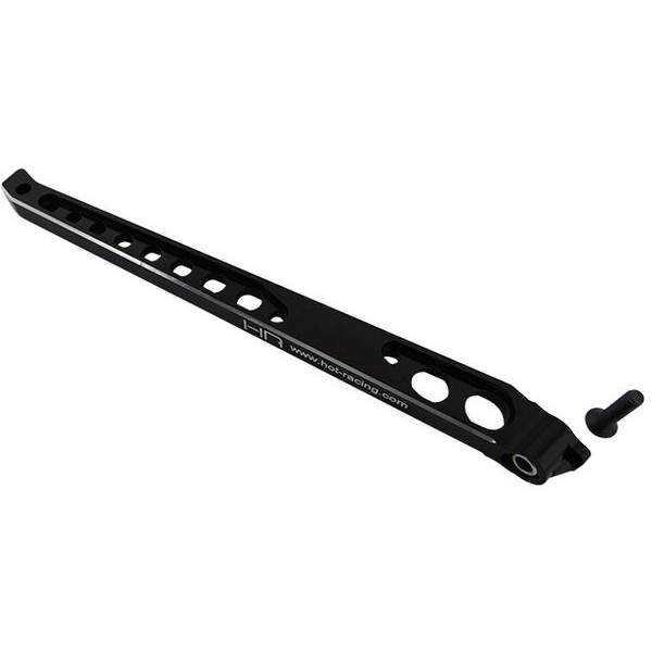 Hot-Racing Aluminum Rear Chassis Brace, Black, for Arrma Kraton Talion