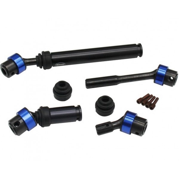 Hot-racing Center Drive Cv Splined Shaft Assemblies, Front/Rear (E-revo/2, Summit) (2)