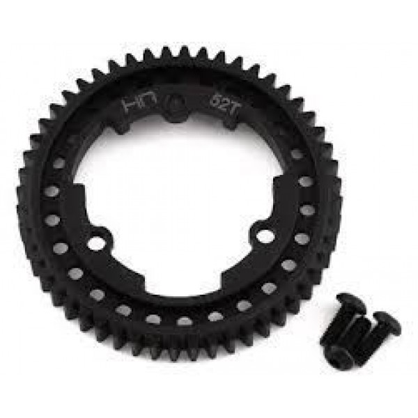 Hot-Racing Steel Mod 1 Steel Spur Gear for Traxxas E Revo 2.0/X-Maxx/XO-1 (52T)