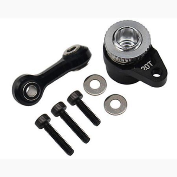 Hot-Racing CNC Aluminum 20T Servo Saver GROM