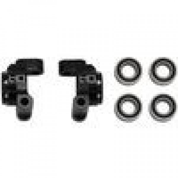 Hot-Racing Aluminum Rear Hub Set (Mini-T/B 2.0)
