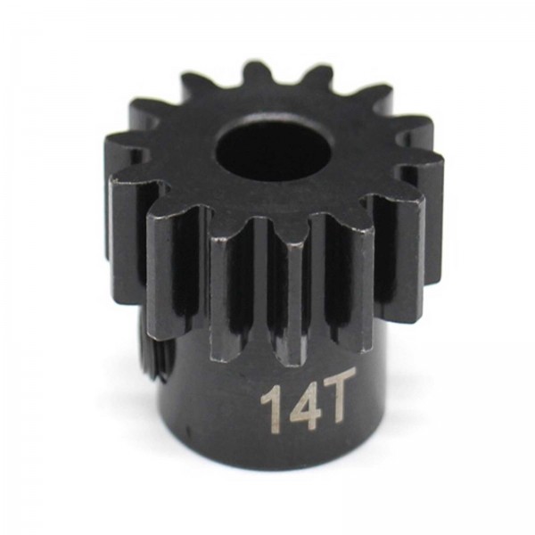 Hot-Racing Hardened Steel Pinion Gear, 8mm/14t/Mod1.5