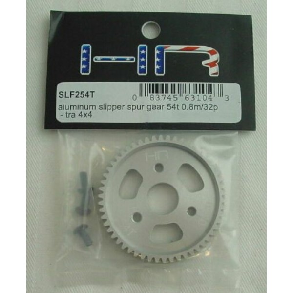 Hot-Racing Aluminum Slipper Spur Gear (54T 0.8M/32P): Tra 4X4