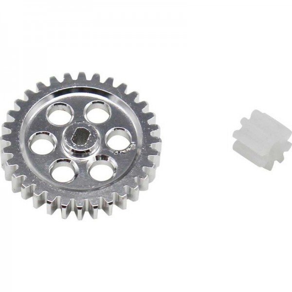 Hot-Racing 0.5M Spur Gear Conversion, 8T/32T (SCX24)