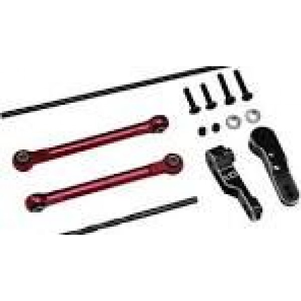 Hot-Racing Traxxas Unlimited Desert Rear HD Torsional Sway Bar Set (Red)