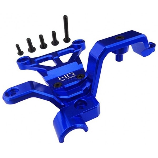 Hot-Racing Aluminum Front Steering Brace, Blue (X-Maxx)