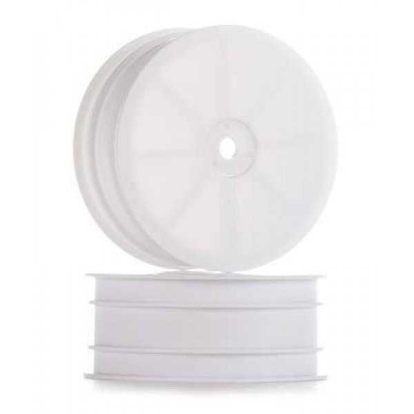 112771 1/10 Buggy Front Wheel White D413 (2)