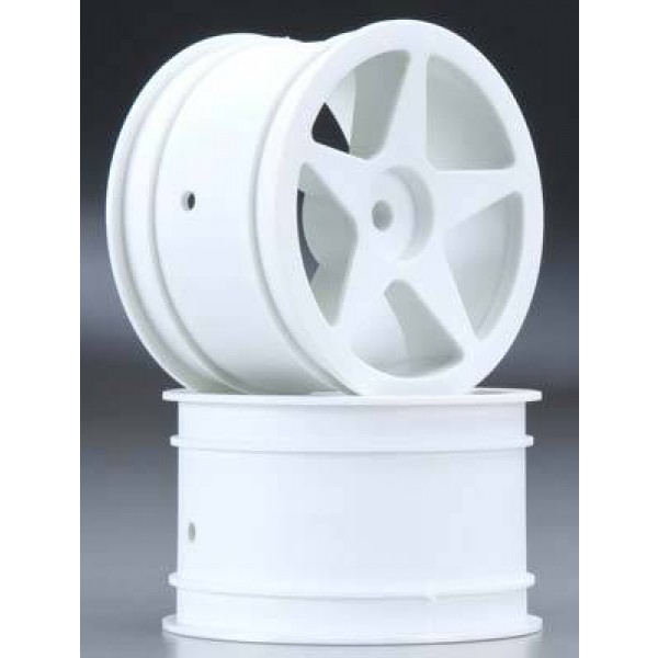 HPI Racing Ultra 5 2.2" White Wheels, 60x38mm (2)