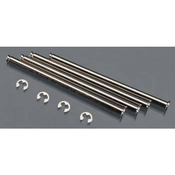 HPI Racing Rear Lower Suspension Hinge Pins/E-Clips (Trophy) (4)