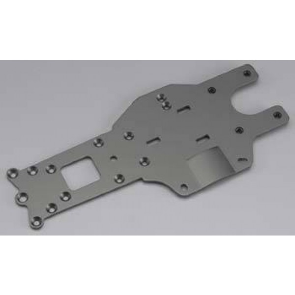 HPI Racing Rear Chassis Plate, Gunmetal (Baja 5B V2.0/ 5SC)
