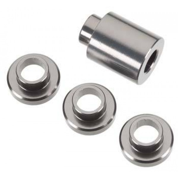 HPI Racing Spacer Set Clutch Bell Holder, Gunmetal (Baja 2.0)