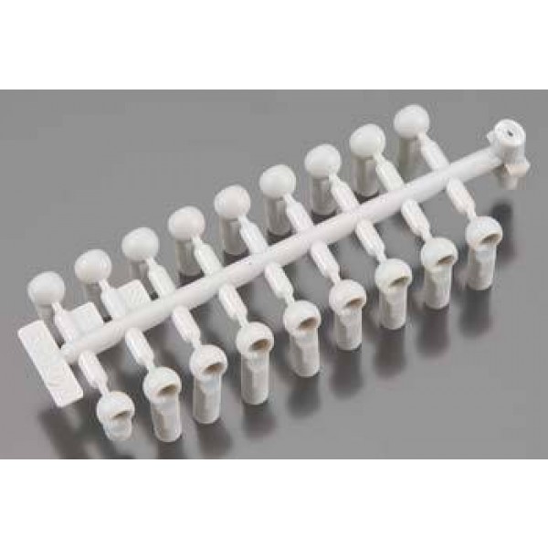 HPI Racing High Performance Ball End Set, White