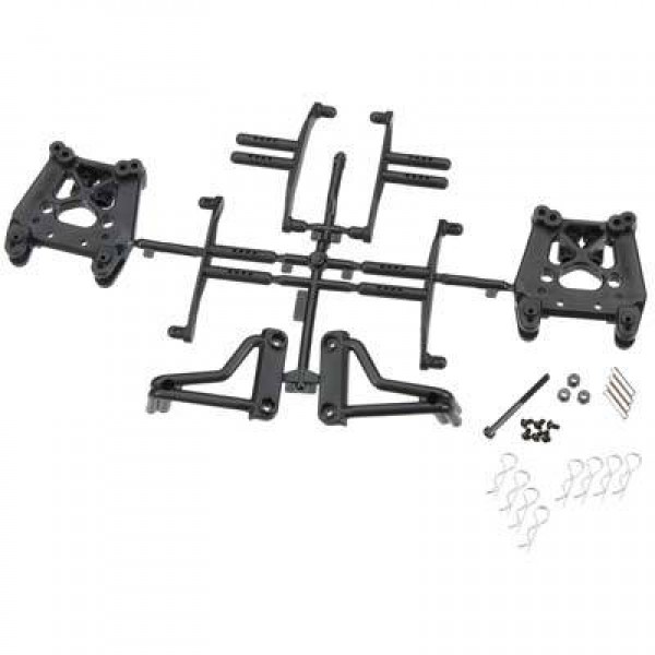 HPI Racing Shock Tower/Body Mount/Roll Bar Set (Savage XS)