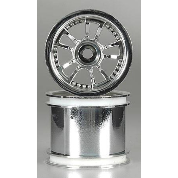 HPI Racing 1/10 Split-5 Truck Wheels, Chrome (2)