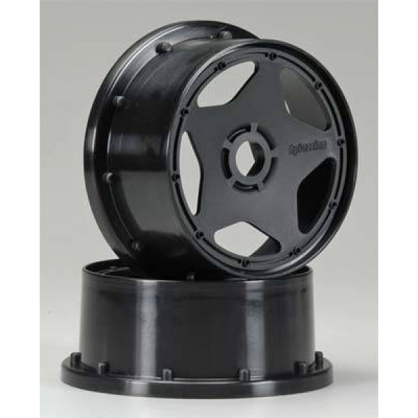 HPI Racing Super Star Wheels, Black, 120x60mm (Baja) (2)