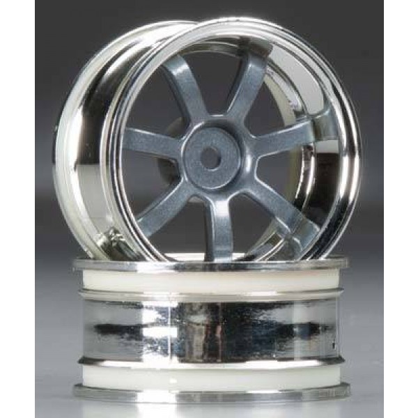 HPI Racing Rays Gram Lights 57S-PRO 6mm Offset, Chrome/Black