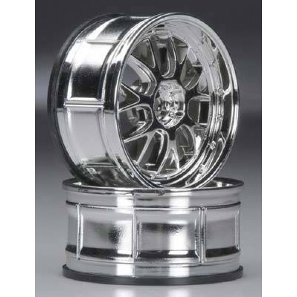 HPI Racing LP29 LM-R Wheels, Chrome (2)