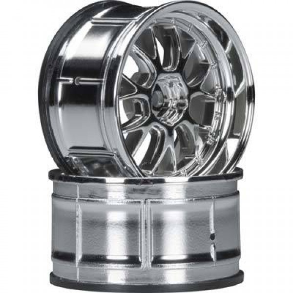 HPI Racing LP32 LM-R Wheels, Chrome (2)