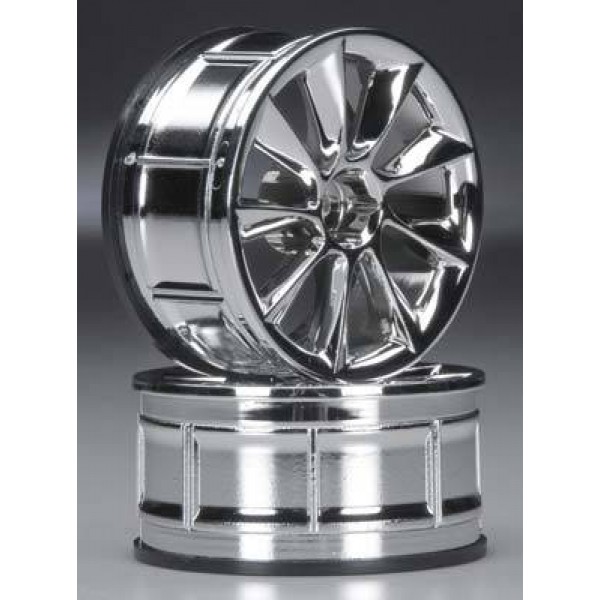 HPI Racing LP29 Wheels, ATG RS8, Chrome (2)