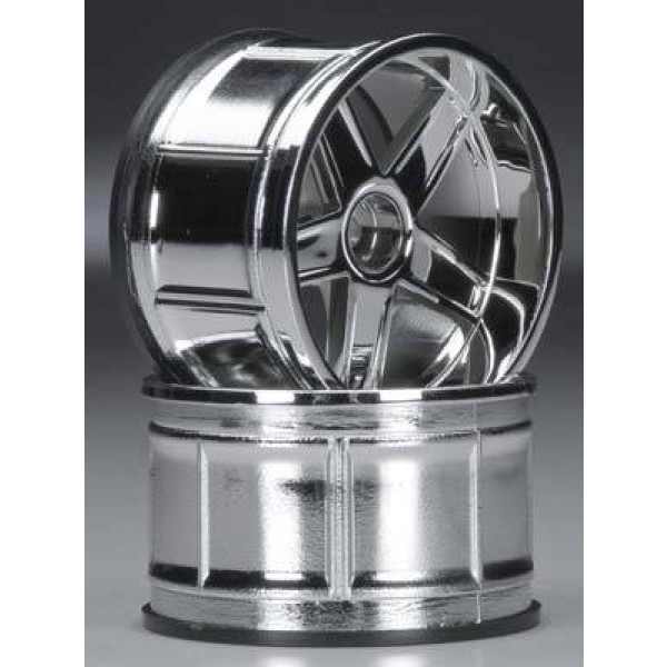 HPI Racing LP35 Wheels, MF Type, 9mm Offset, Chrome (2)