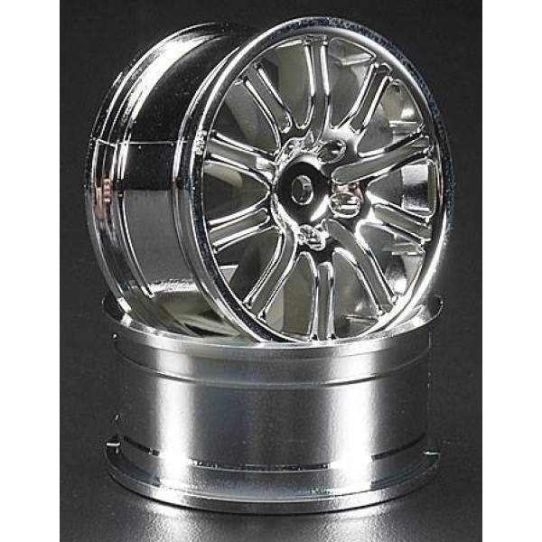 HPI Racing 10-Spoke Sport Wheels 26mm, Chrome (2)