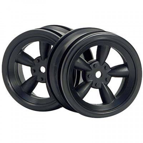 HPI Racing Vintage 5-Spoke 26mm, Black (2)