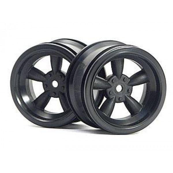 HPI Racing Vintage 5-Spoke 31mm, Black 6mm Offset (2)