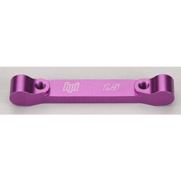 HPI Racing Aluminum Pivot Block, 1.5 Degrees, Purple (RS4)