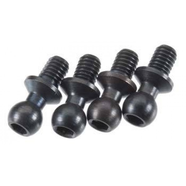 HPI Racing Ball Studs, 4.3x9mm 2mm Socket (4)