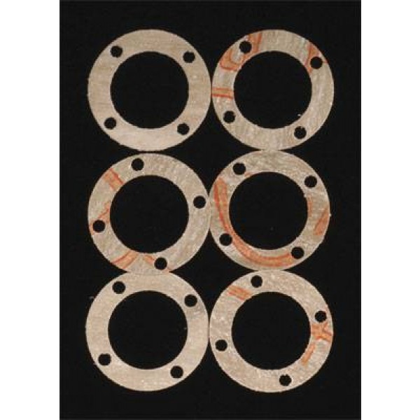HPI Racing Differential Case Washers, 0.7mm (Hellfire) (6)