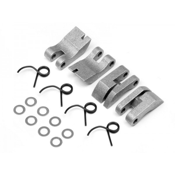 HPI Racing Aluminum Quadra Clutch Shoe and Spring Set, for the Savage XL Octane