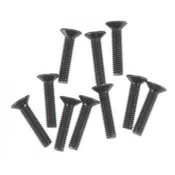 HPI Racing Flat Head Screws, M2.5x12mm, Hex Socket (Firestorm) (10)