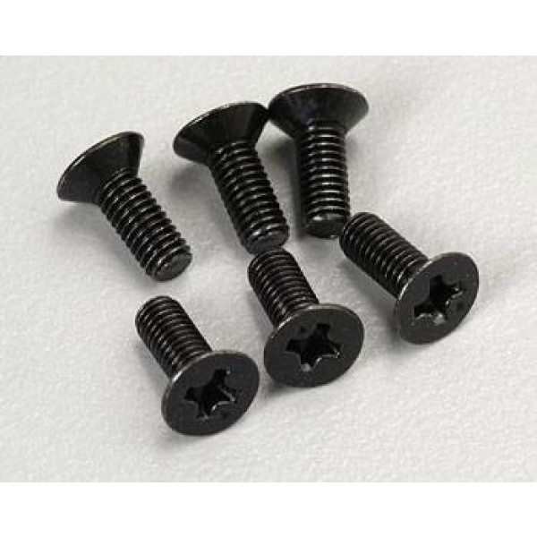 HPI Racing Flat Head Screws, M3x8mm (6)