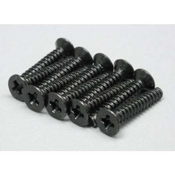 HPI Racing Flat Head Screws, 3x18 RS4 Pro (E-Savage) (10)