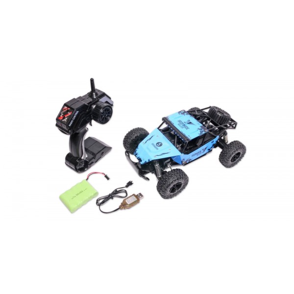 Huajia Ironhide Killer 1/16 Scale 4WD Truck, Blue