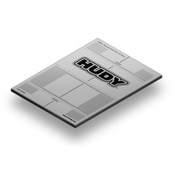 Hudy PLASTIC SET-UP BOARD DECAL 282X386MM - 1 / 10 TC