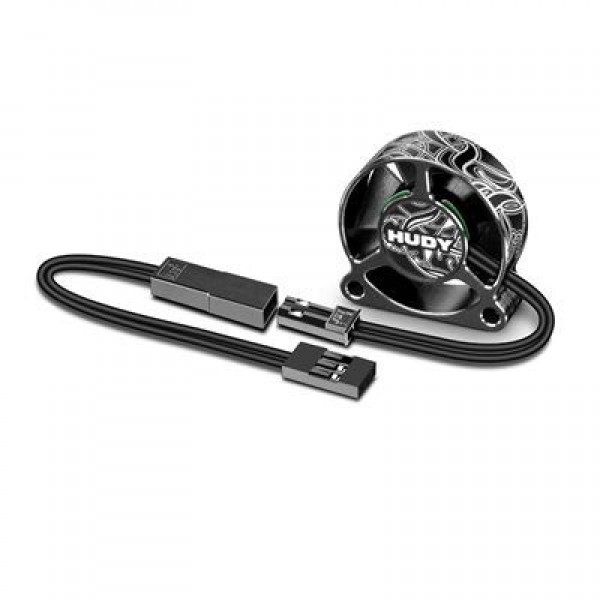 Hudy ALU RC FAN 30MM - SIDE MOUNT 2 HOLE