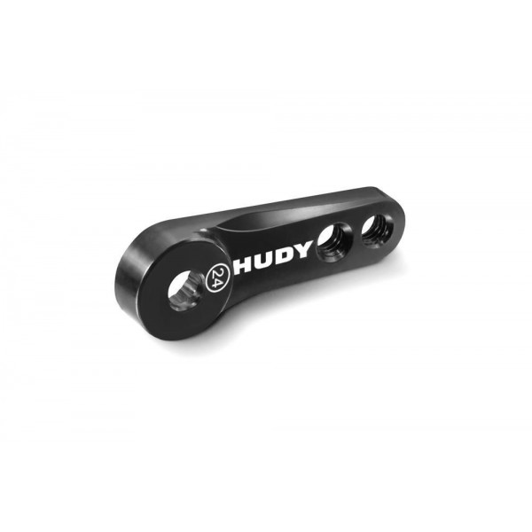 Hudy Aluminum Servo Horn, HiTec, 2 Holes, 24T