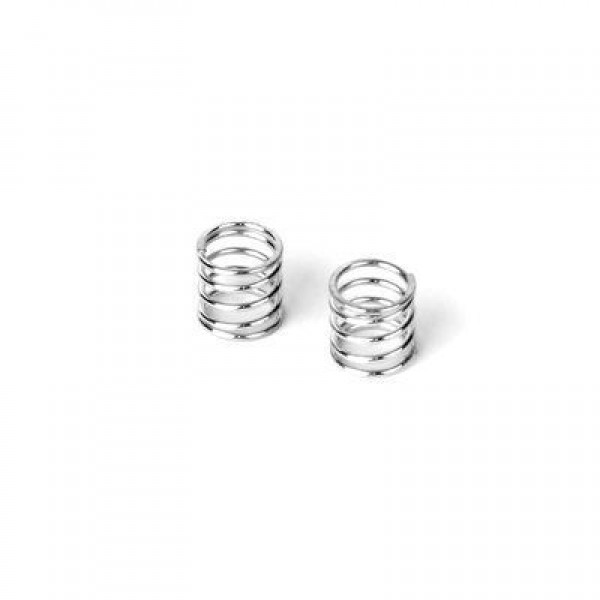 HUDY FRONT COIL SPRING FOR 4MM PIN C=1.8-2.0 - SILVER (2)