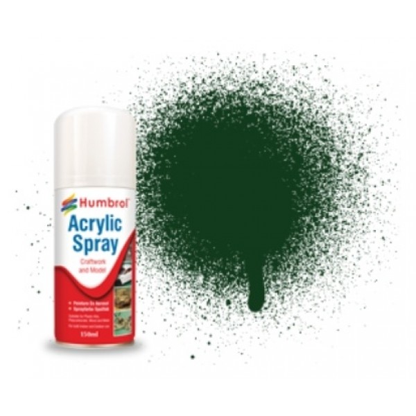 Brunswick Green Gloss - 150ml Acrylic Spray Paint