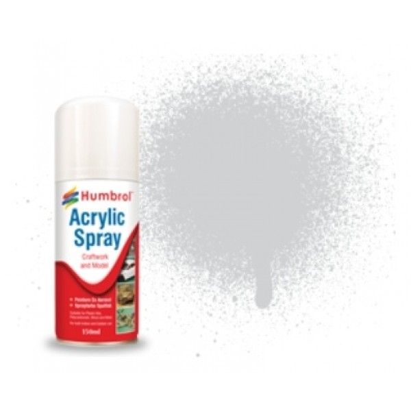Silver Metallic - 150ml Acrylic Spray Paint