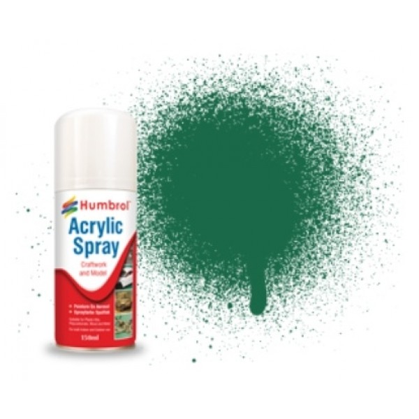 Dark Green Matt - 150ml Acrylic Spray Paint