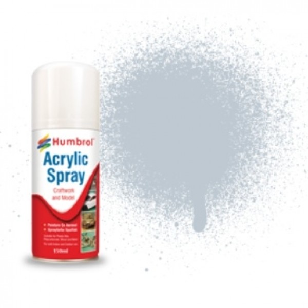 Aluminium Metallic - 150ml Acrylic Spray Paint