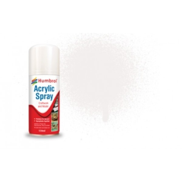 Acrylic Varnish Satin - 150ml Spray Varnish